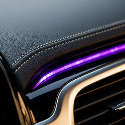 RGB Fiber-Optic Interior Car Lighting Kit